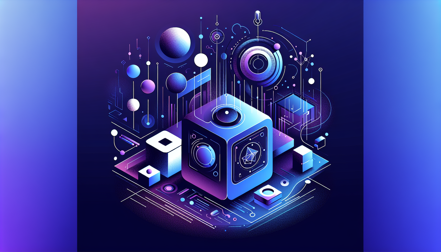 Imagen abstracta que representa la innovación en inteligencia artificial